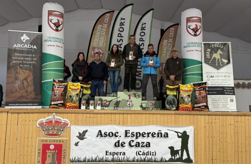 Mou y Sol se Coronaron Campeones en la Final de Perros de Muestra 2026 de la Federación Andaluza de Caza