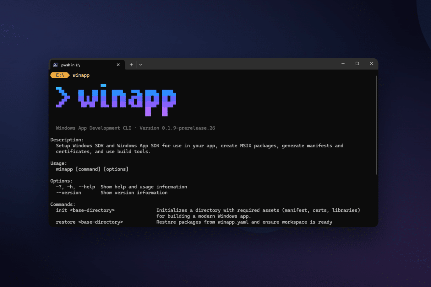 Nuevo Lanzamiento de WinApp: La Herramienta de Línea de Comandos que Revoluciona el Desarrollo de Aplicaciones en Windows 1 Silvia Pastor