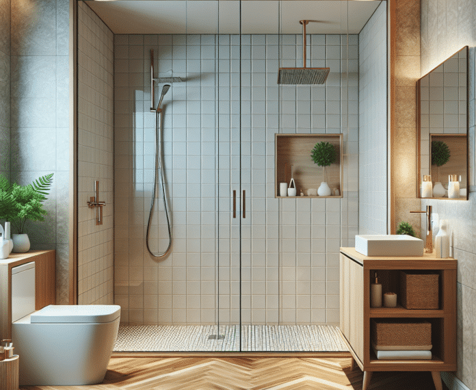 "Para ganar espacio en un baño pequeño, la ducha debe ubicarse al fondo y la mampara, mejor sin perfiles"