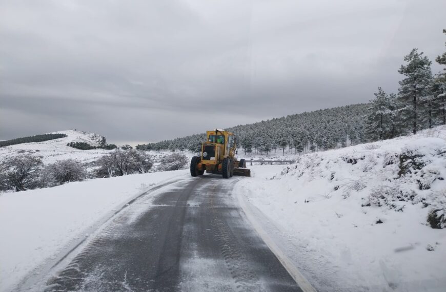 Plan Invernal de la Diputación: Preparativos para Garantizar la Seguridad en la Red Viaria