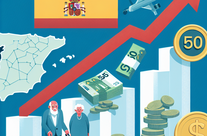 Proyección de la OCDE: Aumento Sostenido en el Gasto de Pensiones en España hasta 2050