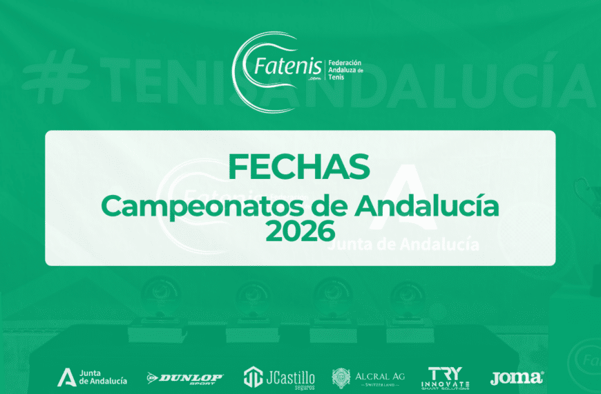Fechas de los Campeonatos de Andalucía 2026