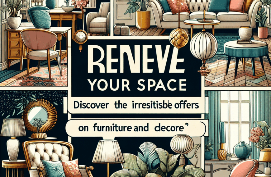 Renueva Tu Espacio: Descubre las Ofertas Irresistibles en Muebles y Decoración de Maisons du Monde
