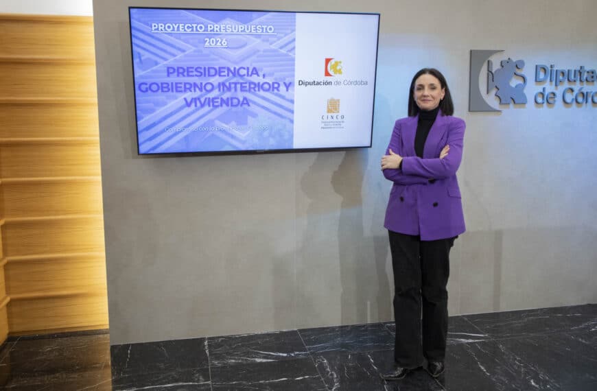 Título: Incremento del 10% en el Presupuesto de la Diputación para el Área de Presidencia, Gobierno Interior y Vivienda en 2026