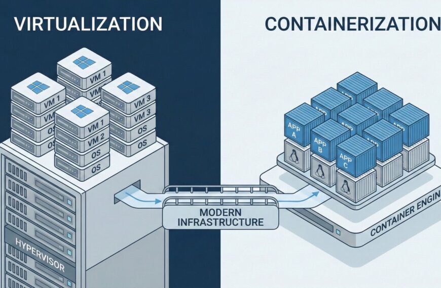 Virtualización vs Contenerización: Pilares de la Infraestructura Moderna y su Rol en la Evolución Tecnológica