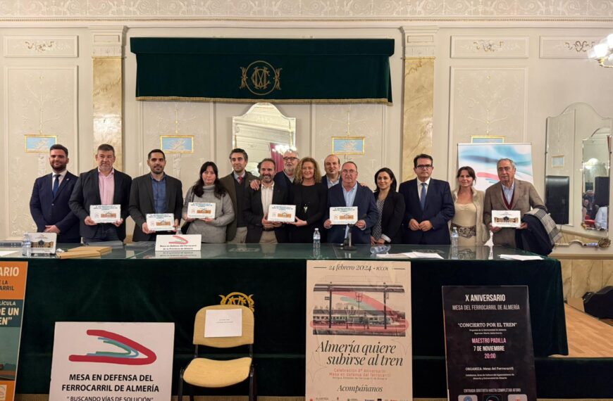 X Aniversario de la Mesa en Defensa del Ferrocarril: Un Encuentro por el Futuro del Transporte
