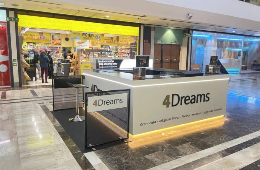 Zaragoza recibe al líder del compro oro 4Dreams con su stand 35