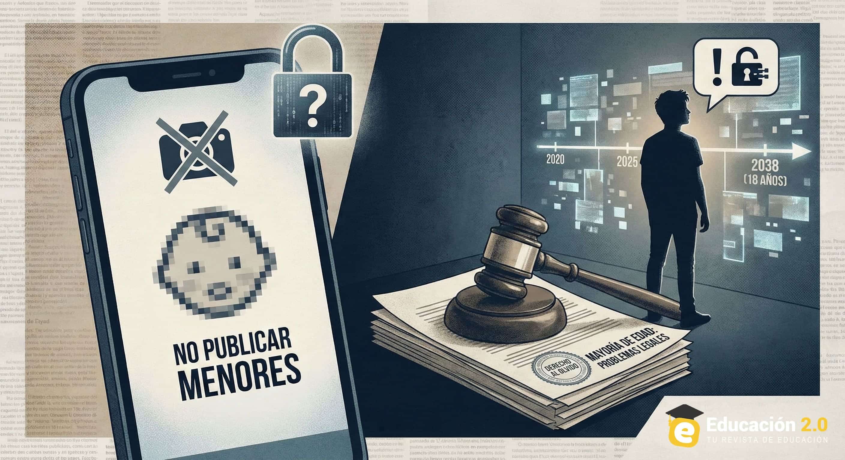 Sharenting 2.0: cuando la foto “inocente” de hoy puede convertirse en un problema legal mañana 1 no publica fotos menores educacion2