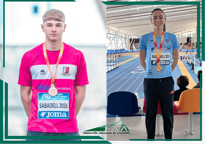 Ana Prieto y Alberto Martínez: Campeones de España Sub23 de Short Track en Sabadell – FAA