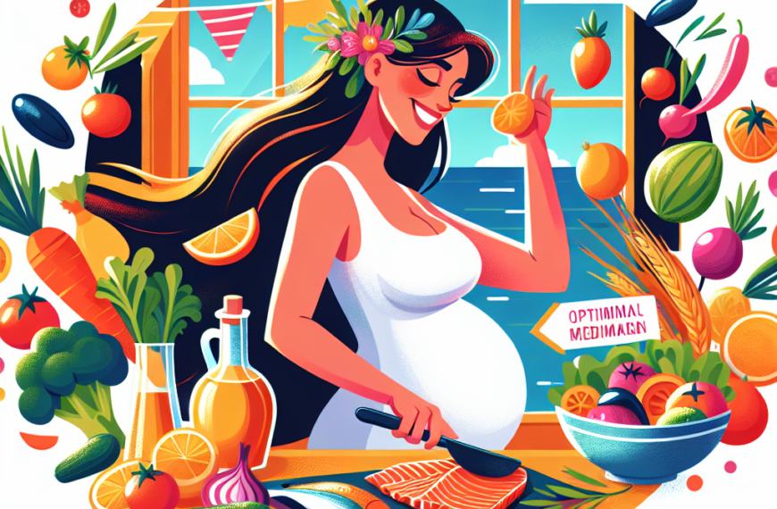 Beneficios de la Dieta Mediterránea en el Embarazo: Promoviendo una Salud Óptima para Madres y Bebés