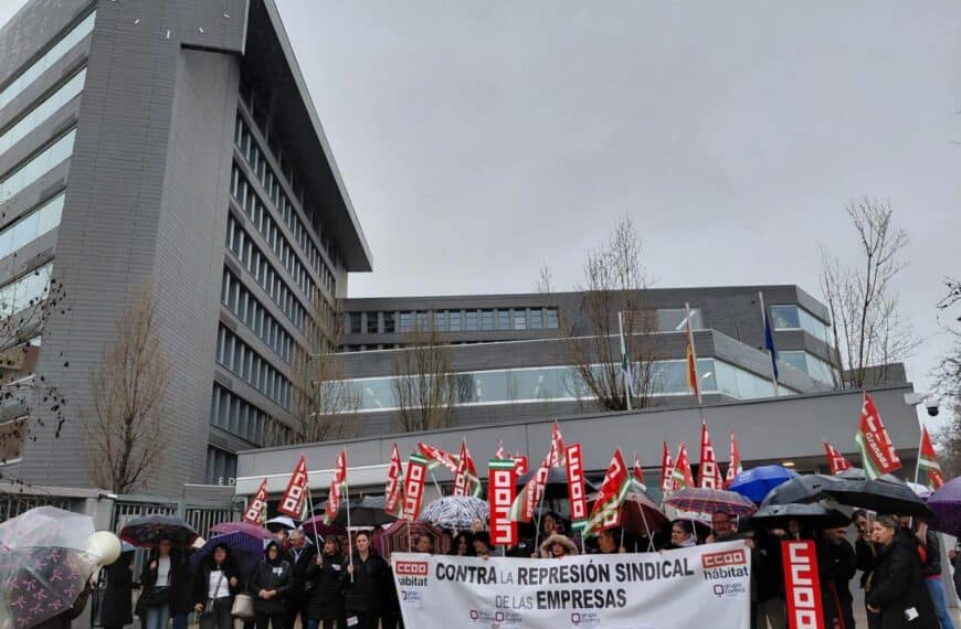 CCOO pide responsabilidades a Grupo Control y a la Junta de Andalucia