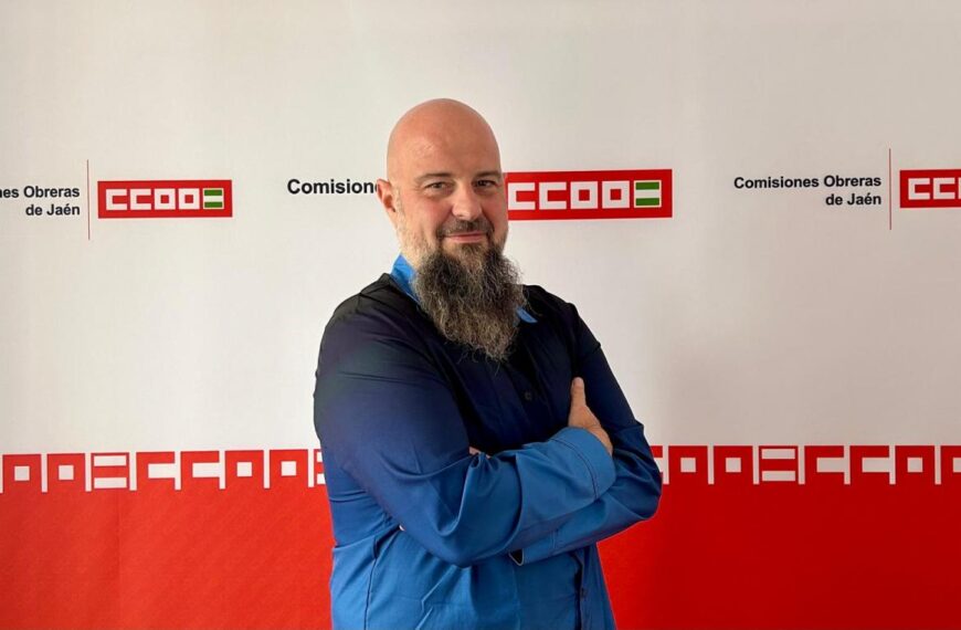 Joaquín Armentos, secretario de Empleo y Acción Sindical de CCOO Jaén
