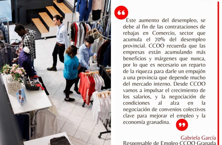 Este mes de enero vuelve a subir el paro en Granada