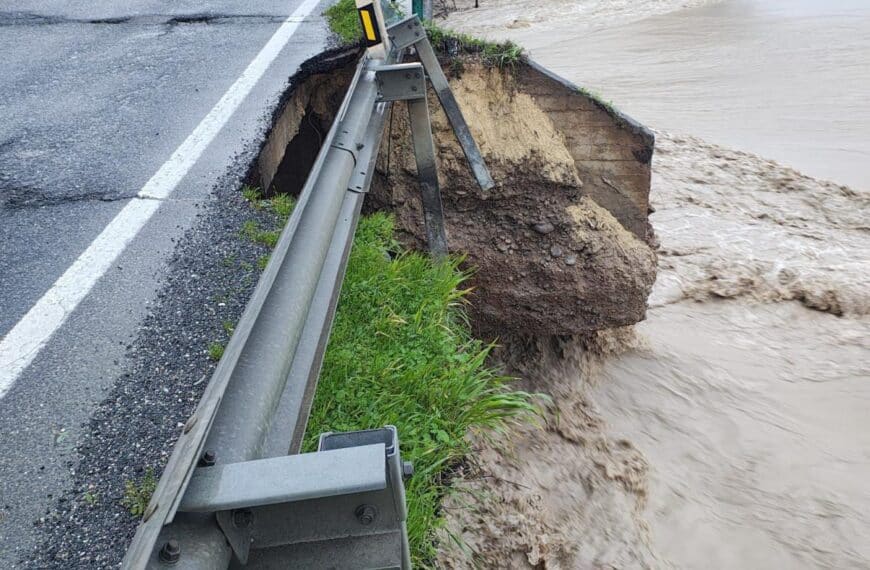 Estado carreteras por las inclemencias meteorológicas