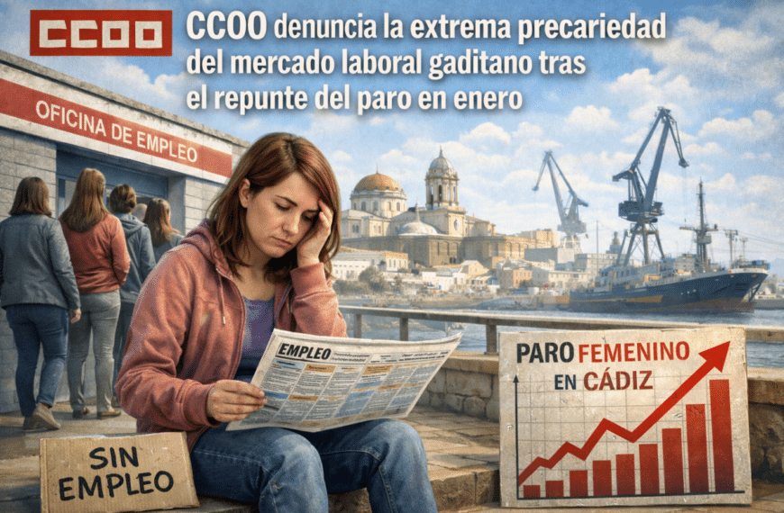 La brecha de género sigue siendo, a criterio de CCOO, una de las deudas pendientes más profundas en la estructura económica de la provincia.