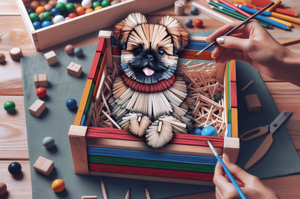 🔴Camitas para mascotas con cajas de madera de fruta