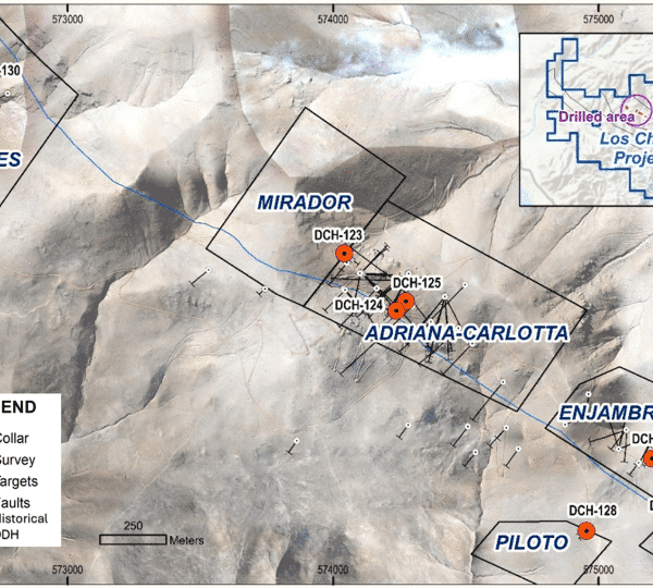 Camino Logra Interceptar Cobre de Alta Ley en Perú: 83,5 Metros al 0,94 % Cu y 7,1 Metros al 2,13 % Cu