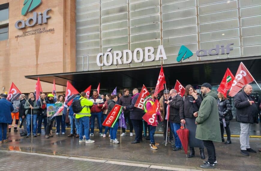 Los sindicatos exigen más medios para el mantenimiento de las infraestructuras ferroviarias.