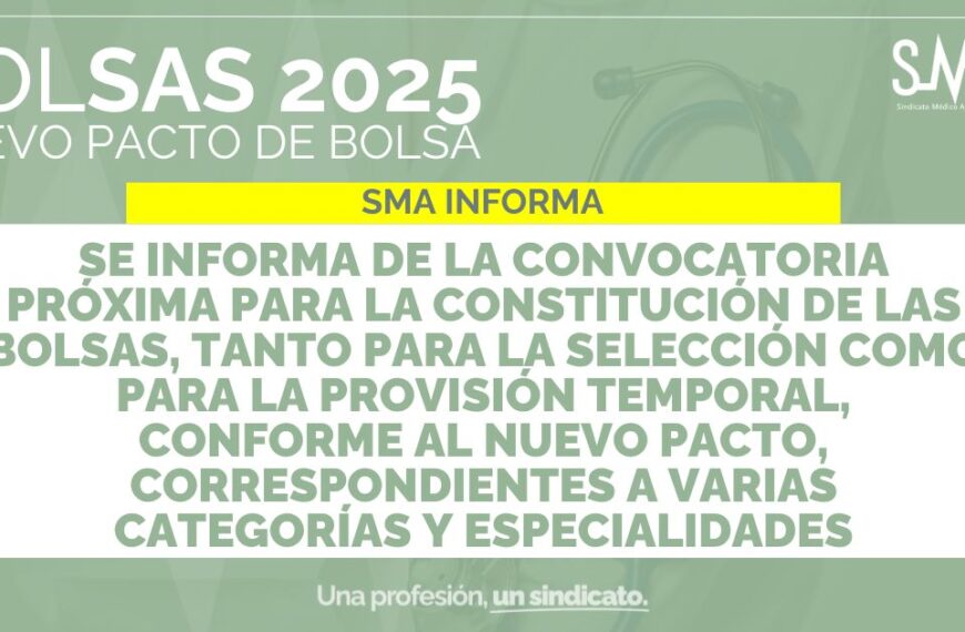 Convocatoria para la Constitución de Bolsas de Selección y Provisión Temporal Según el Nuevo Pacto