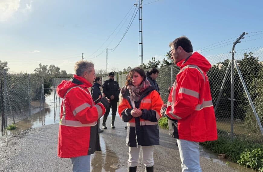 Coordinación entre la Diputación de Córdoba y el Ayuntamiento para la Prevención y Desalojo ante las Crecidas del Genil y el Guadalquivir en Palma del Río