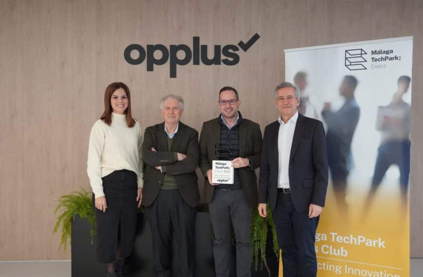 club directivos Málaga TechPark Execs premia Opplus