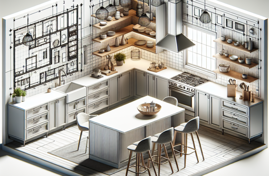 Guía Completa para Planificar una Isla de Cocina: Tamaños Ideales y Funcionalidad Óptima