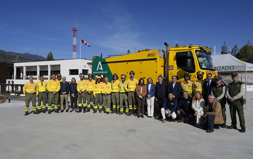 Inauguración de la Nueva Base de EMA Infoca Sierra de las Nieves por la Junta de Andalucía