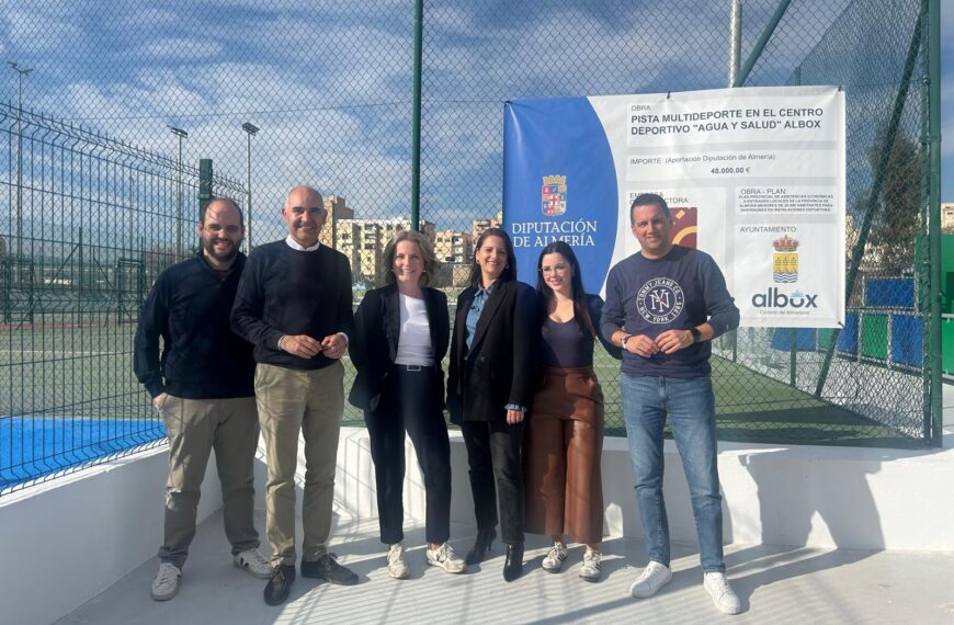 Inauguración de la Pista Multideporte en Albox: Una Nueva Adición al Centro Deportivo de Agua y Salud