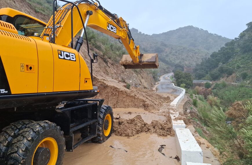 Incorporación de Nuevos Efectivos y Maquinaria para el Mantenimiento de las Carreteras de la Red Provincial