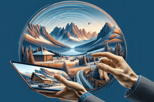 Hotel de diseño en alta montaña con estilo alpino