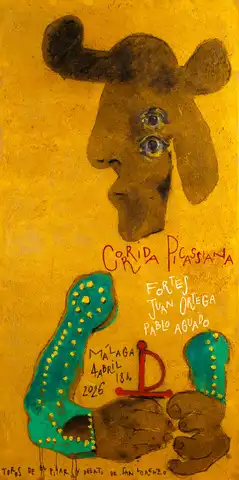 Jiménez Fortes, Juan Ortega y Pablo Aguado protagonizarán la Corrida Picassiana el 4 de abril 1 Cartel Corrida Picassiana 2026