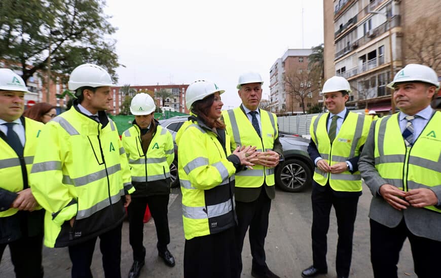 Junta Acelera Construcción del Metro de Sevilla: Avanza Ejecución de Muros del Túnel en Doctor Fedriani