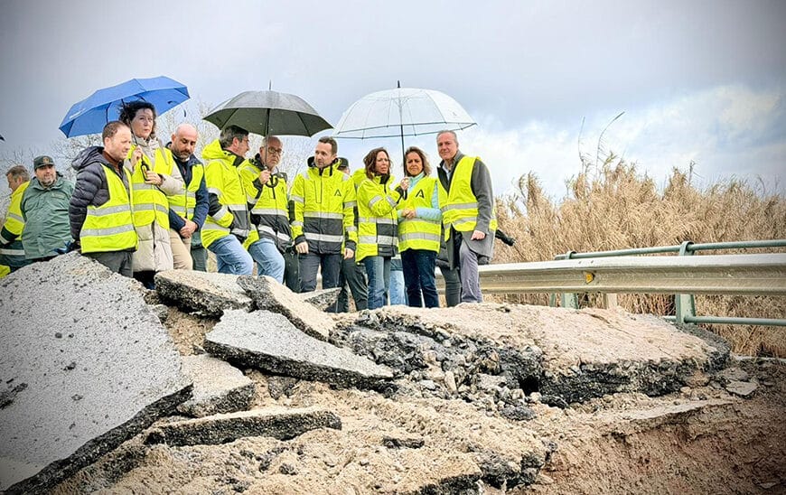 Junta Inicia Reconstrucción del Puente sobre el Río Guadiel en la Carretera A-303 en Guarromán