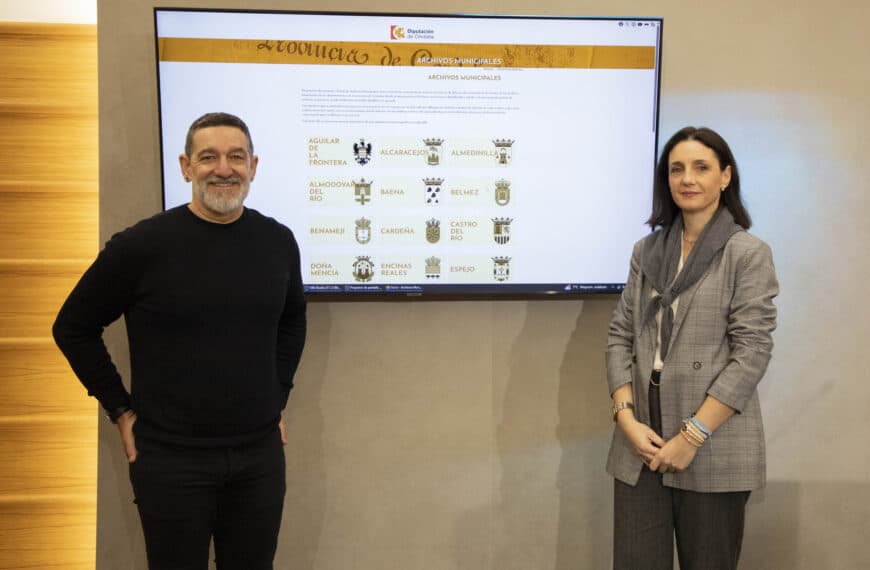 La Diputación de Córdoba digitaliza 10.000 documentos históricos de 36 municipios en la primera fase del portal web de Archivos Locales