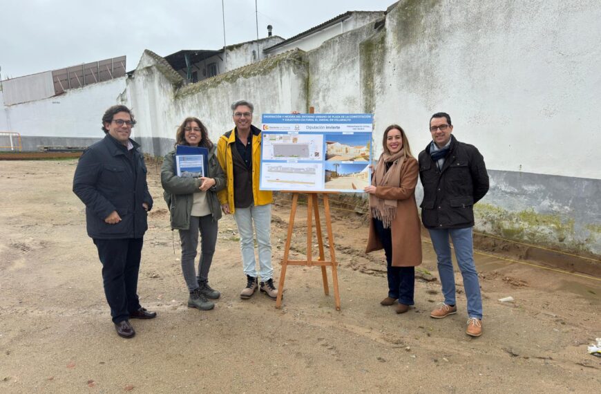 La Diputación de Córdoba invierte 148.000 euros en la mejora del entorno urbano de Villaralto