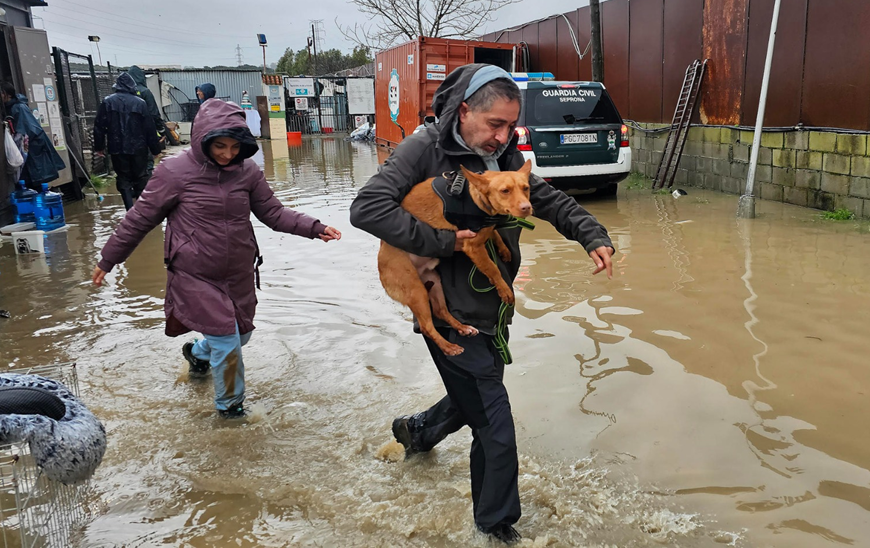 La Junta Aprueba Ayudas de 35 Millones para Municipios Afectados por el Tren de Borrascas