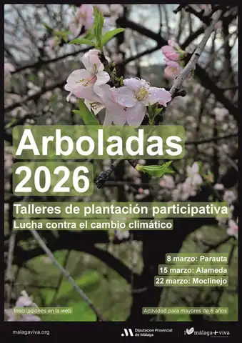 Las Arboladas de Invierno Visitarán Parauta, Alameda y Moclinejo en Marzo 1 01.1 Cartel general