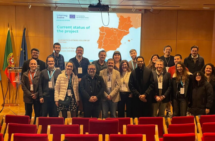 Málaga TechPark proyecto europeo Agrobotics Di-Twins