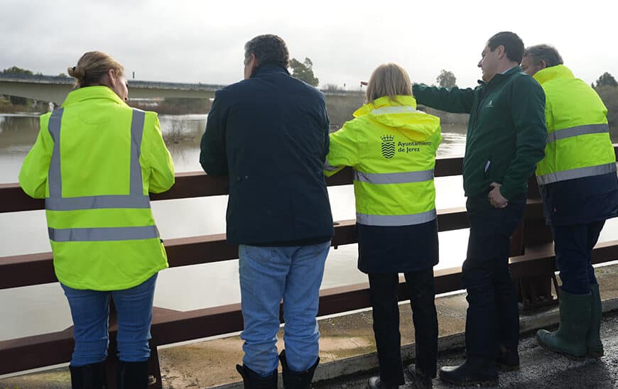 Moreno desde la 'zona cero' del río atmosférico: 'La anticipación ha salvado muchas vidas'