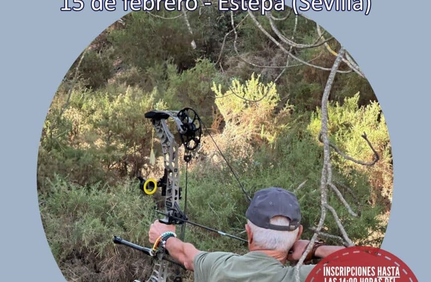 Primera Puntuable del Campeonato Andaluz de Recorridos de Caza con Arco 2026 Este Domingo 15 de Febrero - Federación Andaluza de Caza