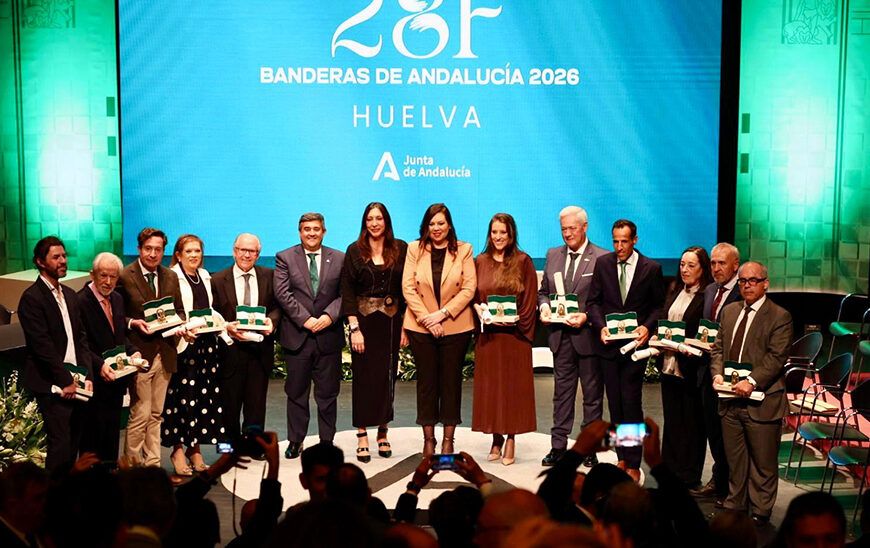 Reconocimiento a los Onubenses de Bandera: Impulsores de una Huelva y Andalucía Emprendedora y Solidaria