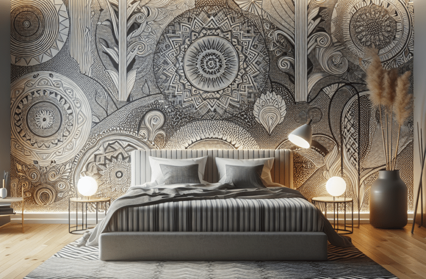 Renueva Tu Espacio: Convierte Tu Dormitorio con Fotomurales Estampados para Mayor Profundidad