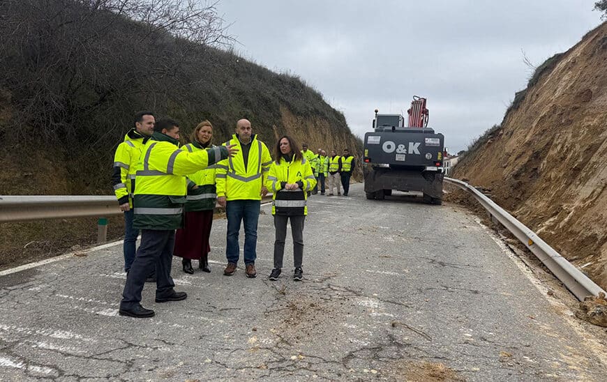 Reparación de la Carretera A-7202 en Archidona por Daños de Borrascas: Esfuerzo de la Junta