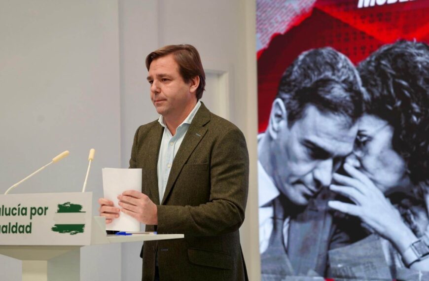 Antonio Repullo, en rueda de prensa este viernes 20 de febrero