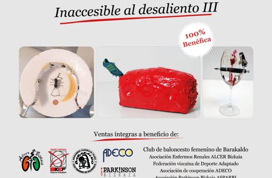 Nueva exposición solidaria de JJCuper en Max Center Barakaldo