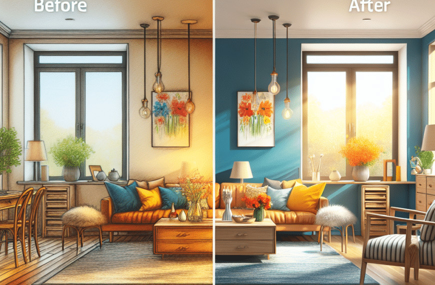 Transformación Hogareña: Luminosidad y Color Como Pilares de un Espacio Acogedor