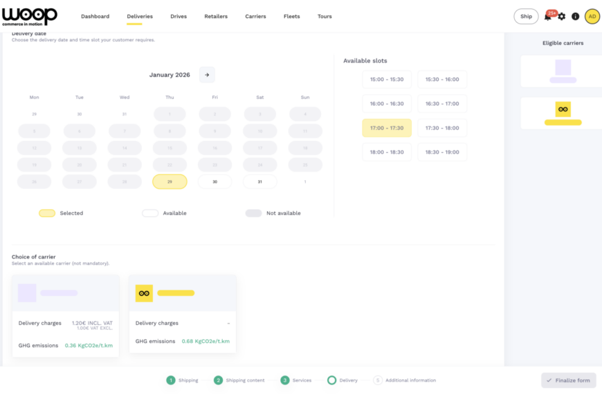 Woop x Alcampo: una alianza para transformar las entregas