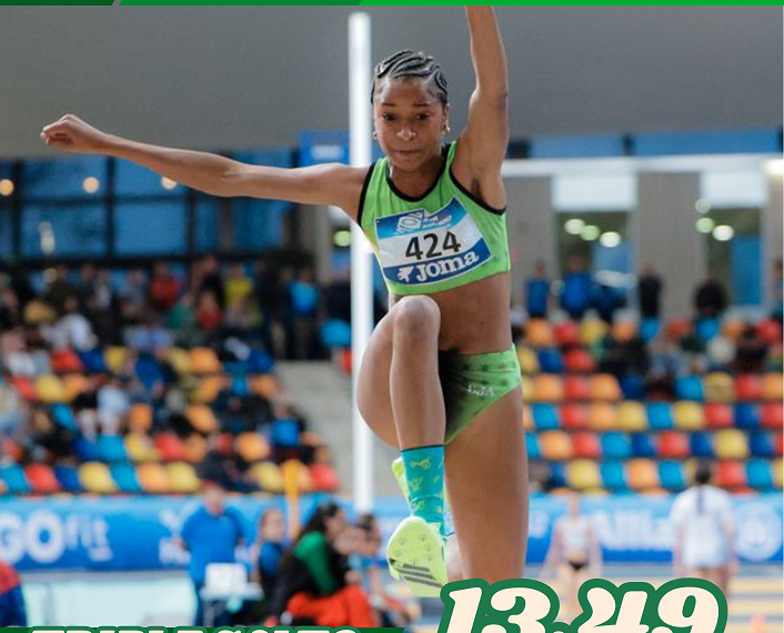 ANA ESTRELLA DE LEÓN ESTABLECE NUEVO RÉCORD ABSOLUTO DE ANDALUCÍA EN TRIPLE SALTO