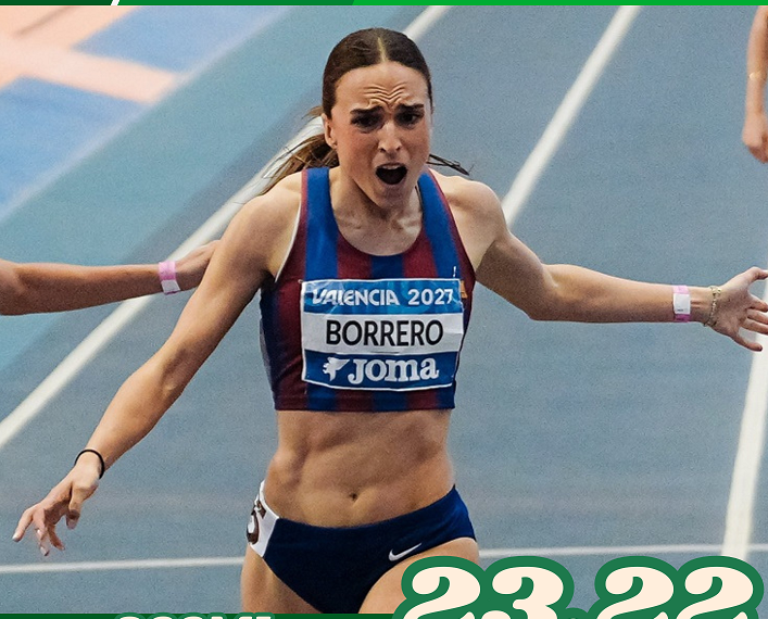 Alba Borrero Establece Nuevo Récord Absoluto de Andalucía en 200m Short Track