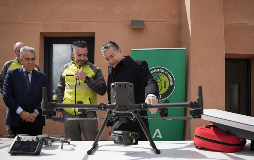 Antonio Sanz Resalta el Refuerzo de Seguridad en El Rocío durante la Inauguración del Nuevo Cecopi